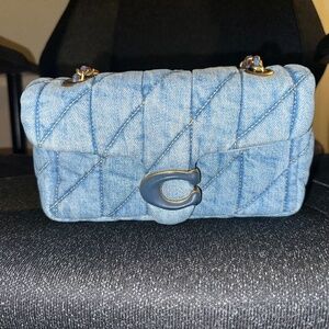 Coach denim Tabby 20
